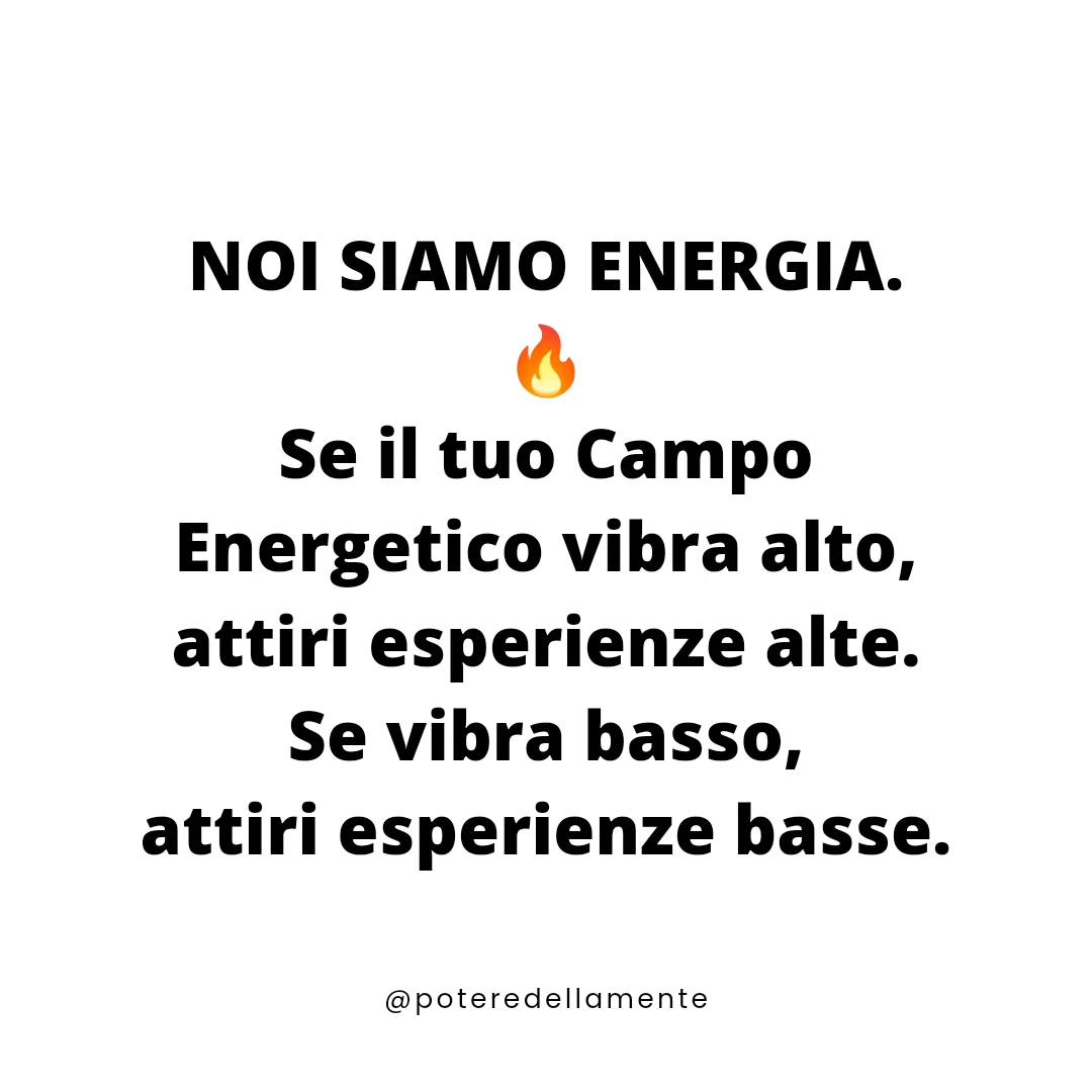 "IO SONO"...vibrare in alto.