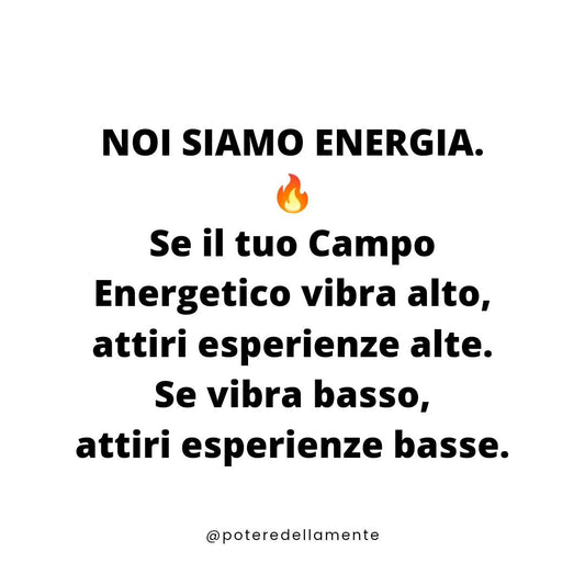 "IO SONO"...vibrare in alto.